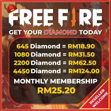 Lazada diamond deals free fire