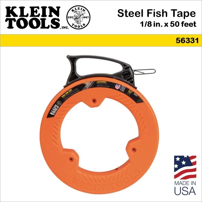 Klein Tools 1/8inch x 50foot Steel Fish Tape 56331 Lazada PH