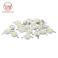 【คุณภาพสูง】20 ชิ้น 2 pin 3 w ไฟ led สีขาว 170-190 lm 6000 k พลังงานสูง