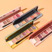 LAMEILA อายแชโดว์ 8 ช่อง เนื้อดินน้ำมัน กลิตเตอร์ Soft Eye Shadow Lasting Makeup มีเอฟเฟกต์ ติดทนนาน ของแท้