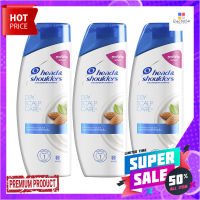 เฮดแอนด์โชว์เดอร์ แชมพู สูตรดรายสกัลป์ ขนาด 150 มล. แพ็ค 3 ขวดHead &amp; Shoulders Shampoo Dry Scalp Care 150 ml x 3