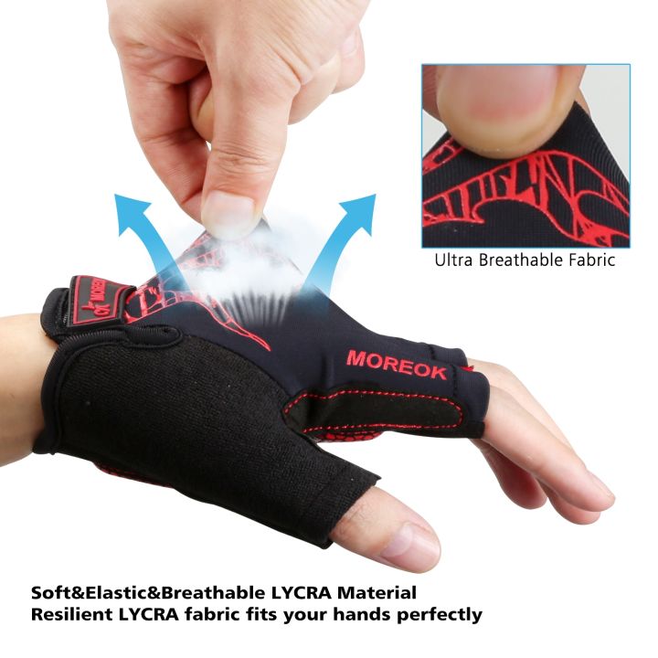 hotx-dt-mens-cycling-gloveshalf-biking-gloves-road-gel-shock-absorbing-anti-slip-breathable-mtb