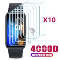 ✧♀⊕ 1-10PCS Soft Film For Huawei Band 8 HD Clear Screen Protector Full Cover Anti-scratch Hydrogel Film For Huawei Band8 Accessories