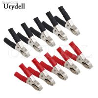 ﹊ 10pcs 50mm 70mm Alligator Clips car Battery Clamps Insulated Crocodile Clips Low Voltage Wire Lead Test Clamps