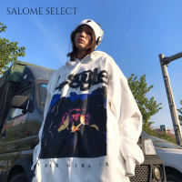 SALOME SELECT เสื้อฮู้ด เสื้อแขนยาวอบอุ่น หลวมและสบาย ทันสมัย สบาย นุ่มนวล คลาสสิค WWY23A0957 42Z231016