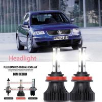 หลอดไฟหน้ารถยนต์ LED LAI 40w 6000k สีขาว สําหรับ VW Passat (3G2CB2) 2014-2023 2PCS