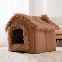 HOOPET New Style Dog House Double Roof Animal Shape House for Cats Small Dogs Pet Comfortable Sleeping Bed Cat Nest Bed Supplies