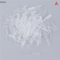 FUYU 100pcs Waterproof Cable Tie MARKER Holder กรณีเครื่องหมายลวดพลาสติกป้ายป้ายแท็ก