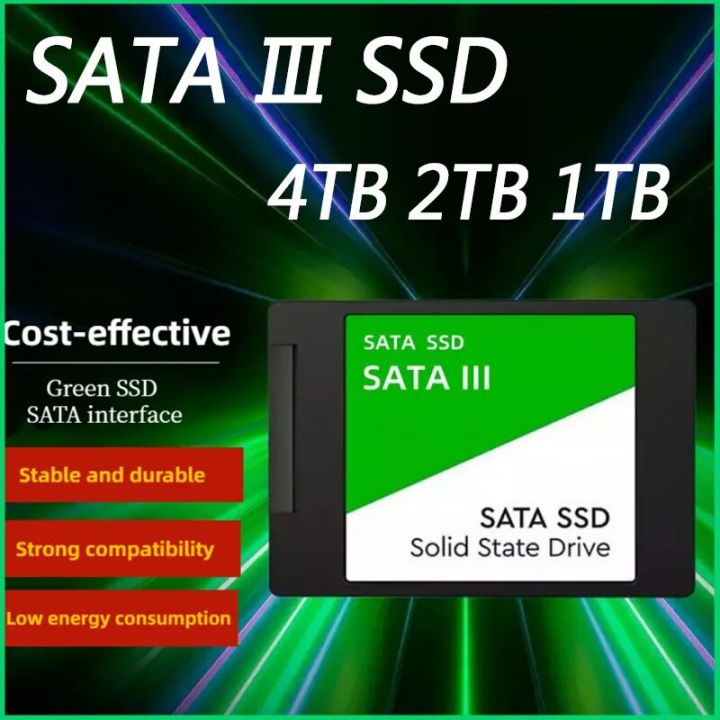 Sata3 Ssd 500gb 1TB 2TB 4TB Hdd 2.5 Hard Disk Disc 2.5  Internal Solid  State Drive