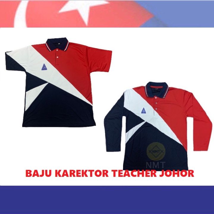 Baju Karektor Johor Teacher/T-Shirt KRMJ Cikgu/Baju Muafakat Johor ...