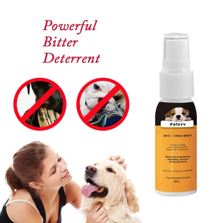 30ML Pet No Chew Spray Deterrent For Dogs, Anti Chew Pet Training