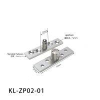 Stainless Steel Doors Hinges Under 360 Degree Rotating Shaft Rotation Positioning Concealed Cabinet Hinge Fitting