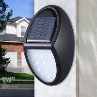 2PCS 10LED solar wall light villa outdoor waterproof lighting small wall light garden light