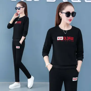 Sportswear suit for women spring and autumn 2023 new loose casual