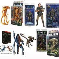 NECA หุ่นแมงป่องงูบิชอปราชินีใบหน้า Hugger สุนัขท่อระบายน้ำ Mutation Xenomorph นักรบใหญ่ Chap หุ่นมนุษย์ต่างดาวของเล่นโมเดล