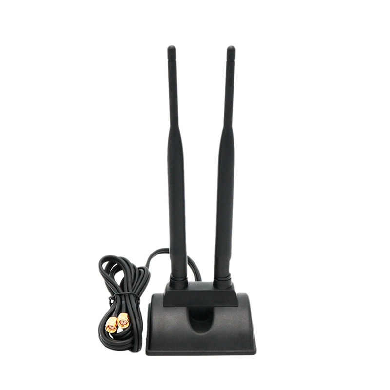 1x 12cm U.fl IPEX Cable N8S5 ME 6dBi 2.4GHz 5GHz Dual Band WiFi RP-SMA Antenna 