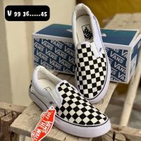 รองเท้าผ้าใบ vans slip on รองเท้าผู้ชาย รองเท้าผู้หญิง รองเท้าราคาถูก