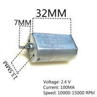 【✱2023 HOT✱】 c4kya7 A2 Ff-180sh มอเตอร์ความเร็วสูงมาตรฐาน2.4V 10000 Rpm 180มอเตอร์พิเศษมีดโกนหนวดไฟฟ้ามอเตอร์แรงดันไฟฟ้าต่ำ