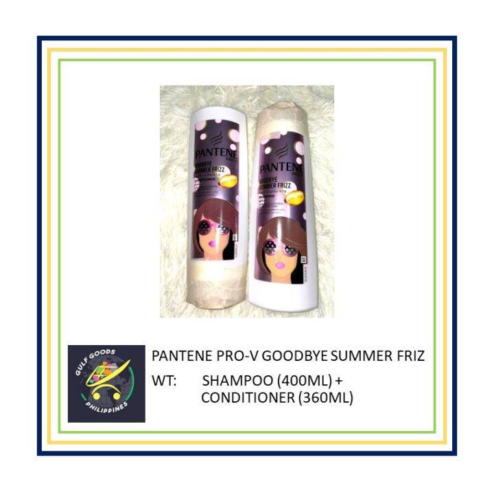 PANTENE PRO-V SHAMPOO (400ML) + CONDITIONER (360ML) | Lazada PH