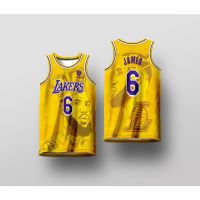 【Feb】 คุณภาพสูง Foreign Trade New Style Jersey 75th Anniversary 2022 Season No. 6 Basketball Uniform Vest