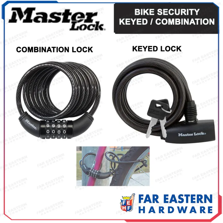 MASTER LOCK Bike Security Lock Lazada PH