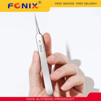 FONIX เข็มกำจัดสิว,Ultra-Fine Cell Pimples สแตนเลส Blackhead คลิปแหนบสิวสิว Remover เครื่องมือ Skin Care Beauty Treatment สิว Needl