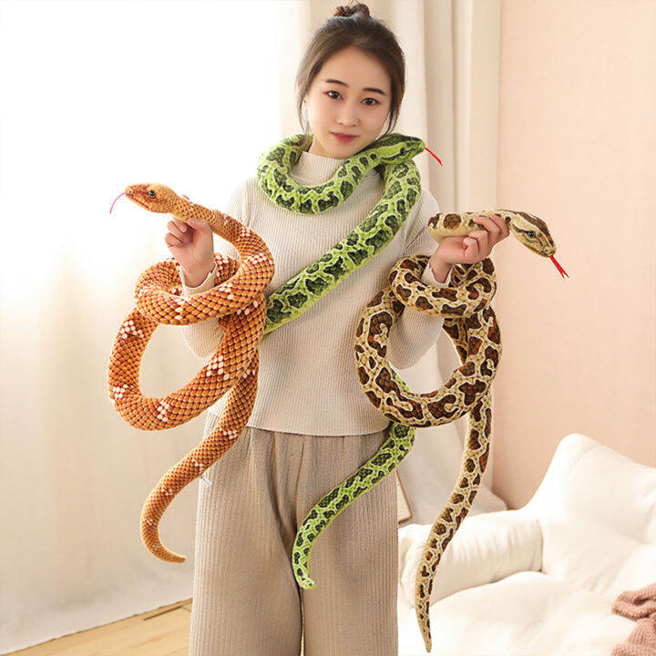 [eforcelxt] Giant Boa Constrictor Large Stuffed Animal Snake Plush ...