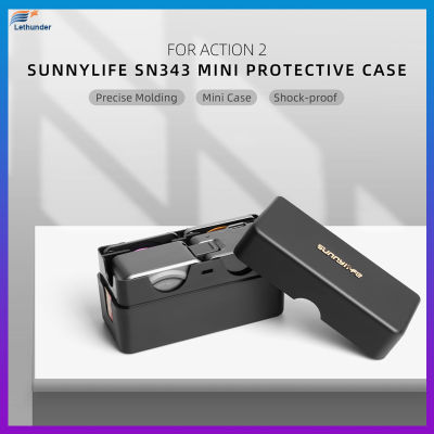 Mini Storage กล่องป้องกันแบบพกพา Anti-Drop Anti-Shock Shell สำหรับ Action 2กล้องอุปกรณ์เสริม