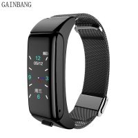 GAINBANG 2 In 1 Wireless Headphone Smart Watch BT Call celet Women Men Fitness Tracker Smartwatch