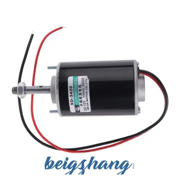 12V / 24V 1000W Permanentmagnet Elektro DC Motor High Speed für DIY  Generator