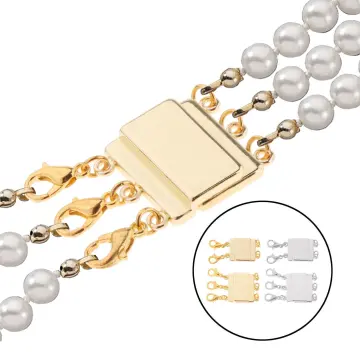 Necklace Layering Clasp Magnetic Multi 2 - 3 Chain Detangler Multiple  Necklace Clasp Untangling Multi Strand Separator