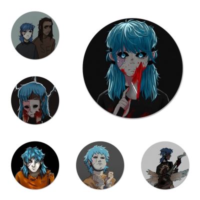 Sally Face Game Icons Pins Badge Decoration Brooches Metal Badges For Clothes Backpack Decoration