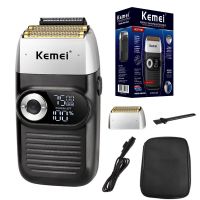 【DT】 hot  Kemei KM-2026 Powerful Barber Pro Electric Shaver For Men Hair Beard Bald Men Electric Shaver Shaver Head Finishing Machine