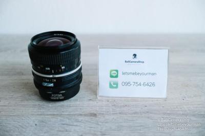 ขายเลนส์มือหมุน Nikon NonAi  24mm F2.8 Serial 500363 สามารถใส่กล้อง olympus panasonic mirrorless ได้ทุกรุ่น