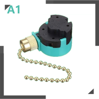 WonderfulBuyinge สวิตช์พัดลมเพดาน3 Speed 4 Wire ZE-268S6 Fan Pull CHAIN Speed Control SWITCH