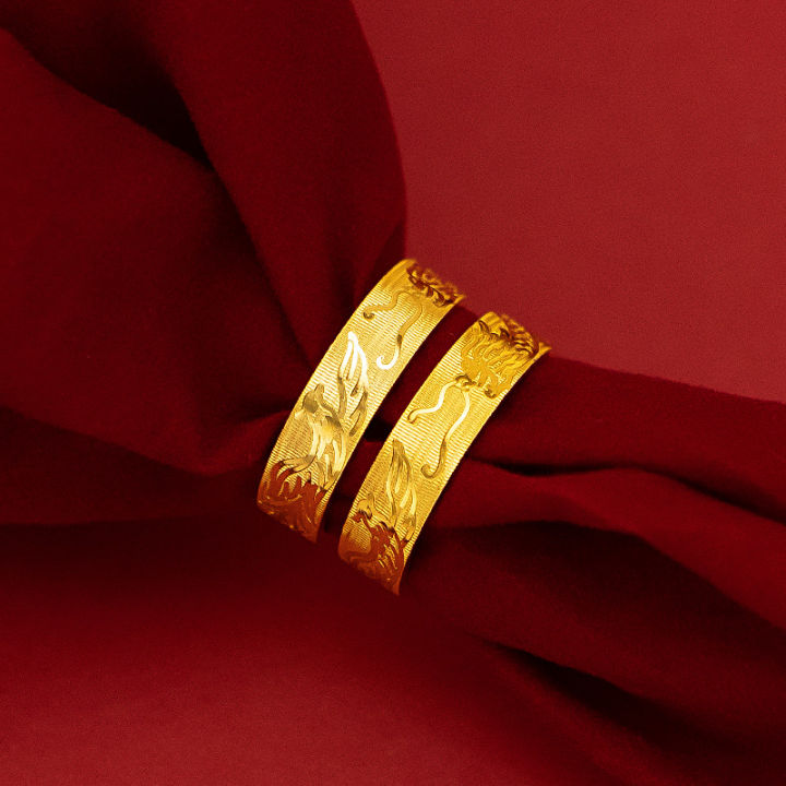 ฟรีค่าจัดส่ง-แหวนทองแท้-100-9999-แหวนทองเปิดแหวน-แหวนทองสามกรัมลายใสสีกลางละลายน้ำหนัก-3-96-กรัม-96-5-ทองแท้-rg100-252