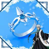 【Lao Zhang Fashion Cosplay】 Hitsugaya Toushirou Blue Zircon แหวน Man Bleach แหวนผู้หญิง Daiguren Hyourinmaru อะนิเมะ Accesorios แฟชั่นคอสเพลย์เครื่องประดับ