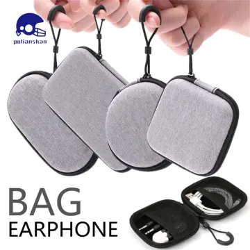 STORAGE BAG ZIPPERED Bags Charger Hard Travel Earphone Case