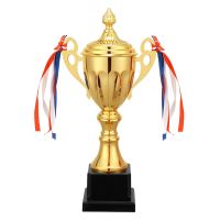 1 PCS Trophy Cup for Sports Meeting Competitions Soccer Winner Team Awards and Competition Parties Favors Gold Metal