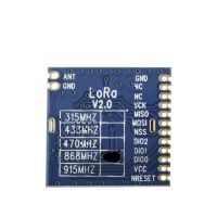 ค้นหา2ชิ้นเสาอากาศ LoRa1276 + สปริงโมดูลเครื่องรับส่งสัญญาณไร้สาย915Mhz 20dBm โมดูลตัวรับส่งสัญญาณ RF แบบไร้สาย Sx1276 100MW SPI FCC