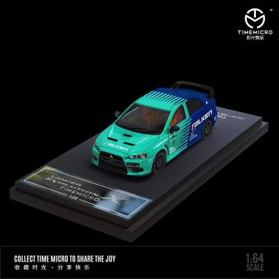 ۩✱ TimeMicro-1:64 Evolution EVO X 10 Falken Diecast Car