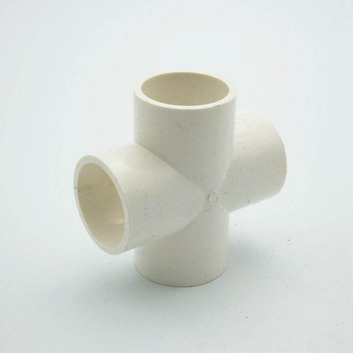 20mm ID PVC 4 Way Cross Tube Joint Pipe Fitting Coupler Water Connector