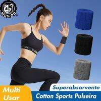 Musion-สายรัดข้อมือผ้าฝ้ายแท้ออกกำลังกายการออกกำลังกายความชื้น Wicking Sweatbands กีฬาออกกำลังกายสร้อยข้อมือ (1ชิ้น)