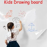 Transparent Self-Adhesive Dry Erase Board Kid Drawing Board Paint Board Glass Desk Clear Film Wall Sticker Meeting Writing Board