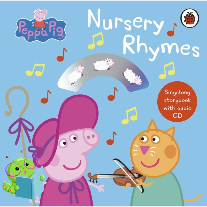 Beauty is in the eye ! >>> หนังสือนิทานภาษาอังกฤษ Peppa Pig: Nursery Rhymes: Singalong Storybook with Audio CD