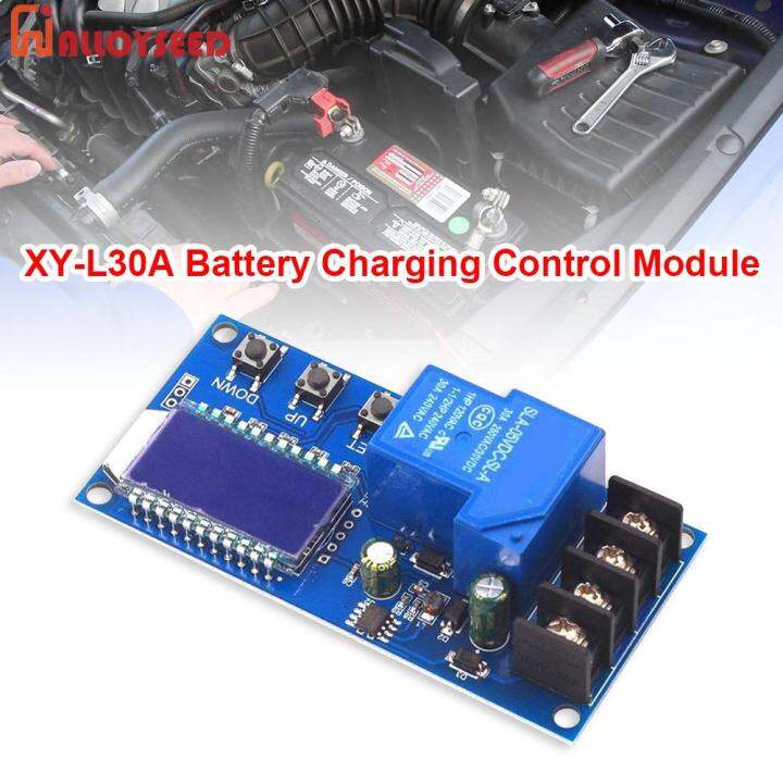 Lead-Acid Lithium Battery Charger Control Module with Digital LCD 30A 6 ...