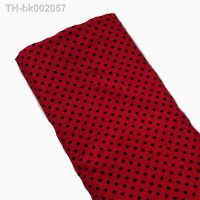 ✸ Classic Red Black Polka Dot Series Printed Cotton Fabric 50x105cm Dot Fabric Patchwork for Cloth Dress Party Home Decoration