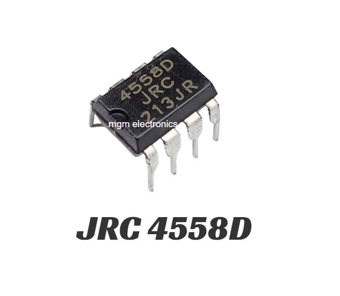 1pc. Original 4558D NJM4558 JRC4558 DIP8 Dual operational amplifier