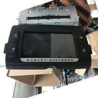 Modified 8 Pins Glass Touch Screen Panel Digitizer Lens For HARLEY-DAVIDSON Motorcycle Radio Player