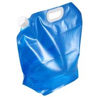 Foldable water can 10 liters blue